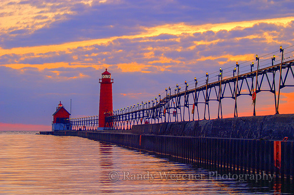 Grand Haven South Pier (Old Catwalk) Grand Haven, MI